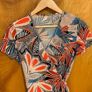 Anthropologie Kimono-style wrap dress